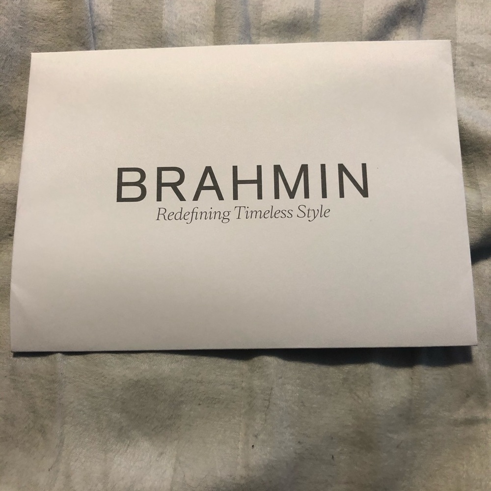 Authentic Brahmin Alexis Clutch